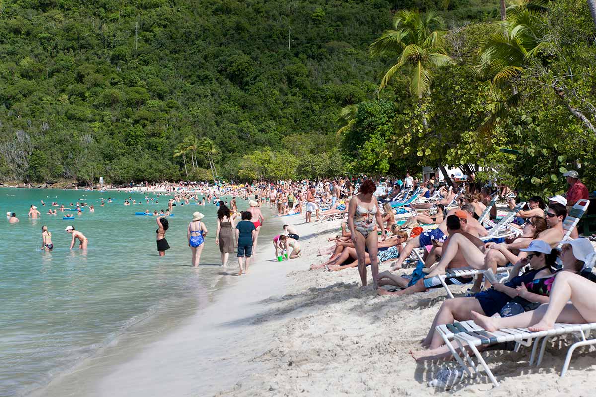 Overtourism in Caribbean island