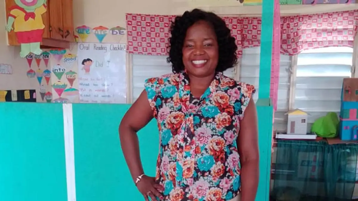 Thuvia Brown Destination Guardian and St. Kitts School Teacher