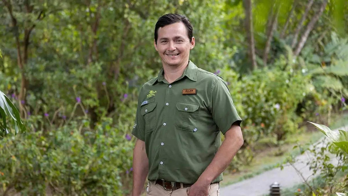Local employees like Allan Gamboa can greatly advance their careers when working in regenerative travel