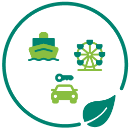 Carbon Neutral Other Travel icon