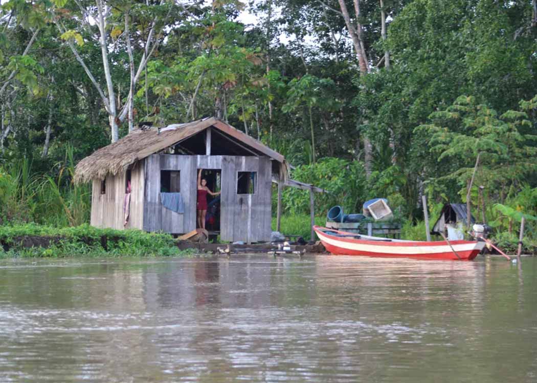 River house in Trocano Araretama Amazon Conservation Carbon Offset Project area