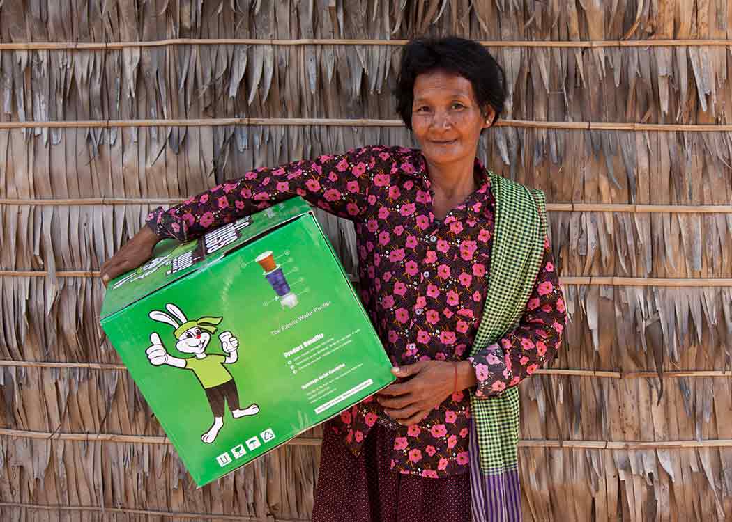 Cambodia Clean Drinking Water Filters Carbon Offset Project