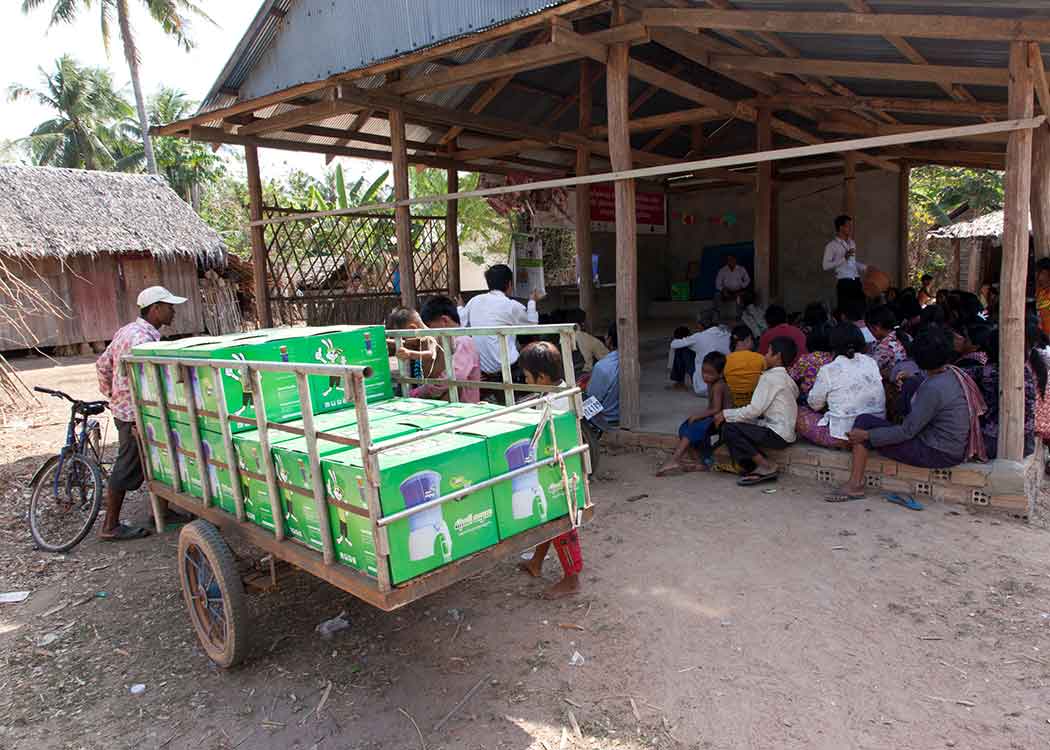 Cambodia Clean Drinking Water Filters Carbon Offset Project