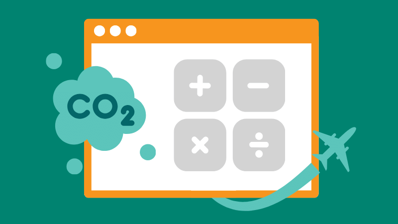 Embeddable carbon footprint calculator