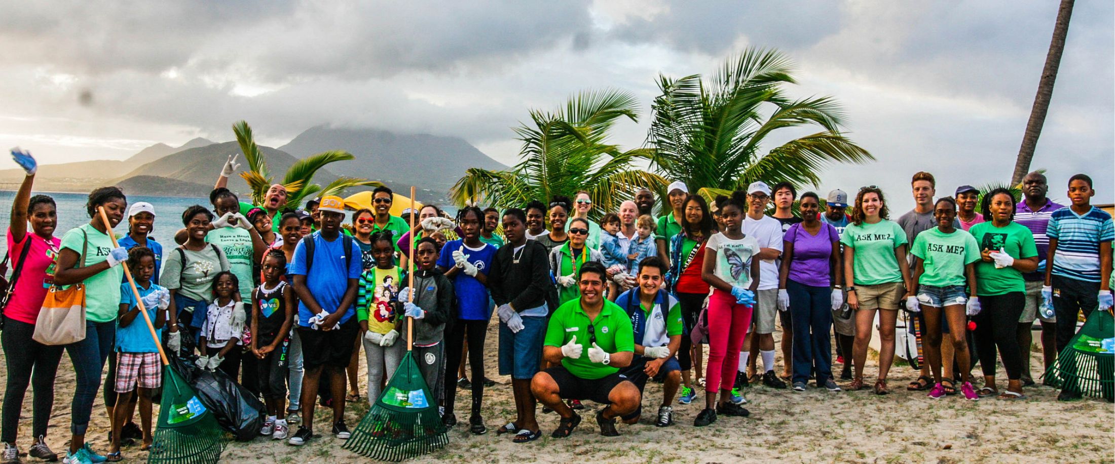 Beach Cleanup, St. Kitts