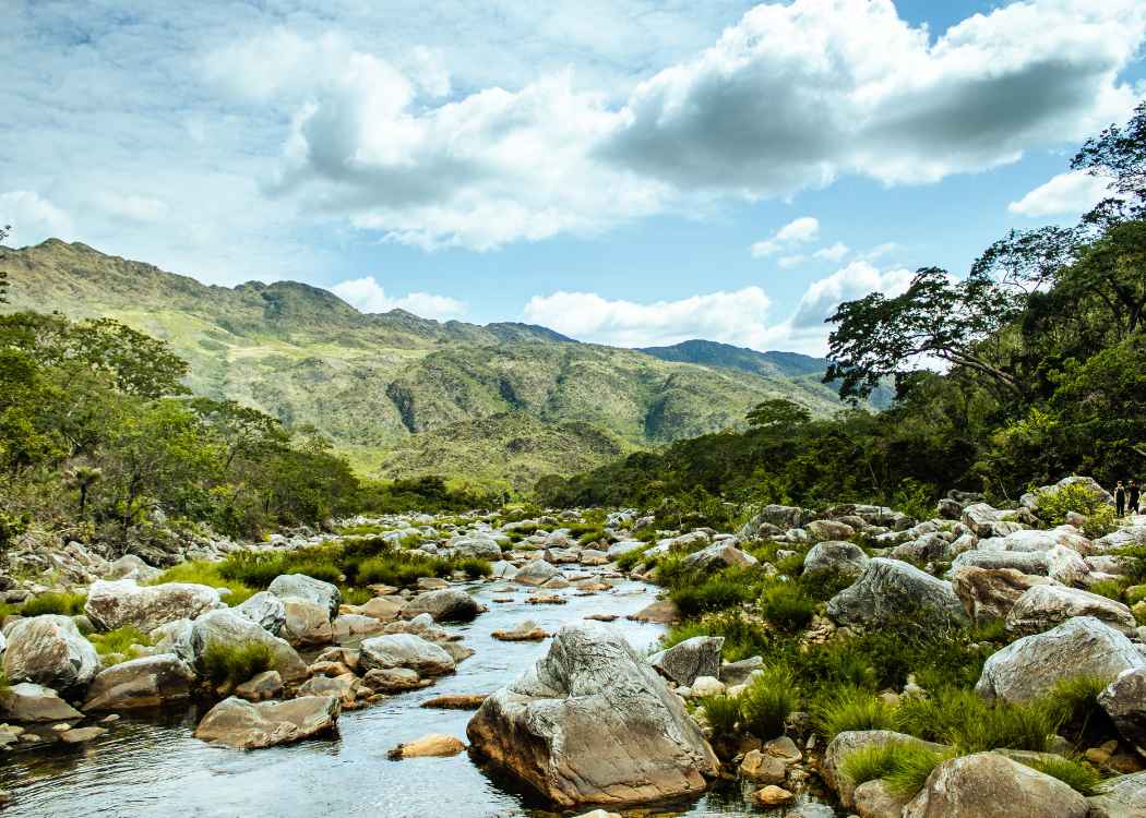 lagoons in Serra do Cipó, State of Minas Gerais, Brazil