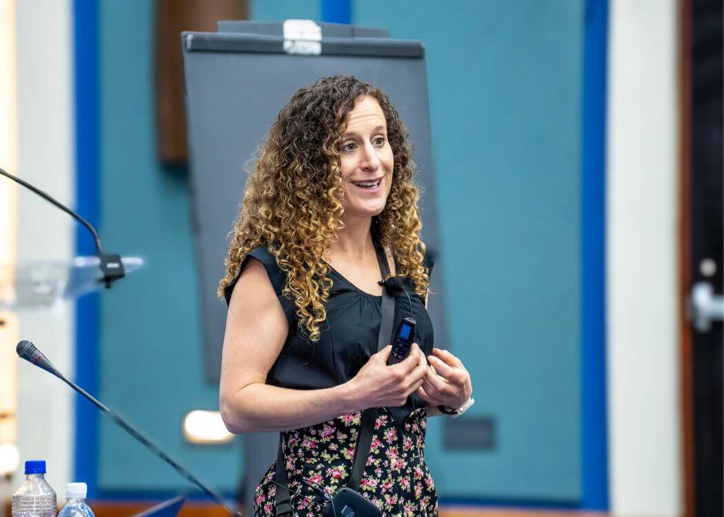 Daniella Sachs Talks at the St Kitts Climate Action Leadership Workshop