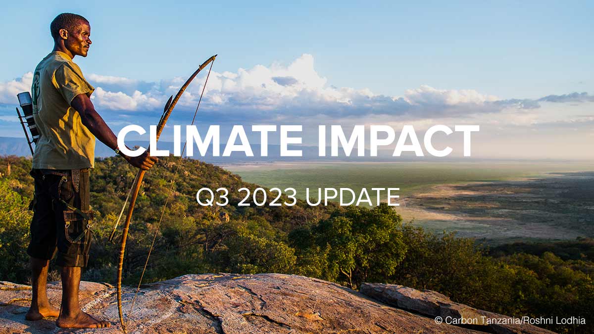Climate Impact Update Q3 2023 header