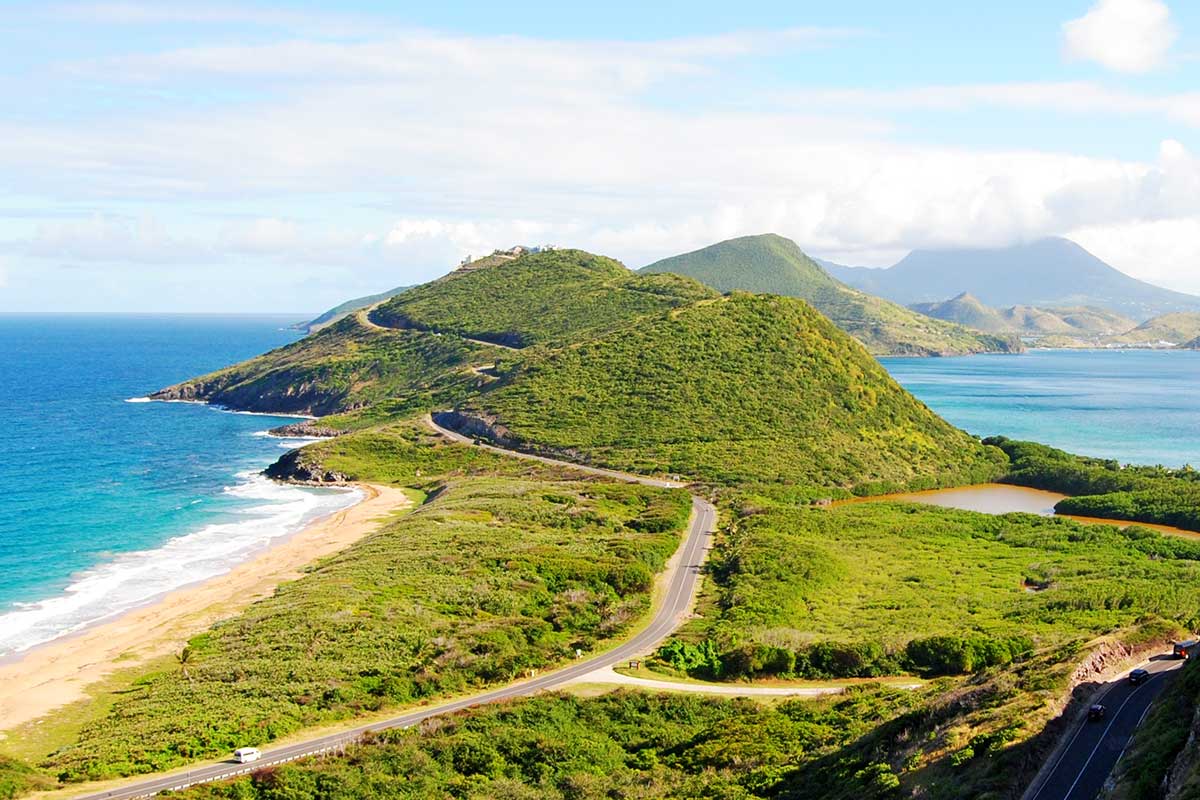 St. Kitts island view