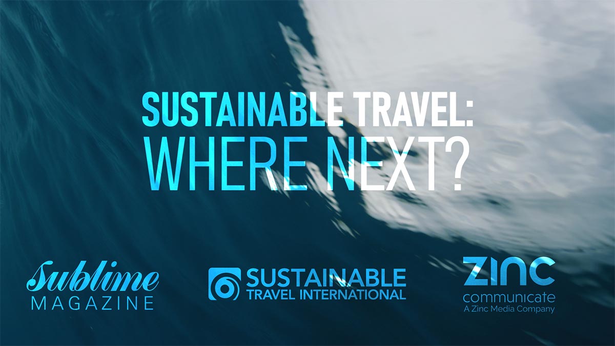 Sustainable Travel: Where Next? documentary series graphic