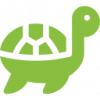 Turtle icon, green