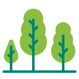 Trees forest icon